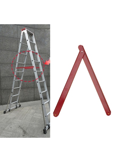 Homyl Merdivenler Rot Alüminyum Sabit Destek Menteşe 56cm