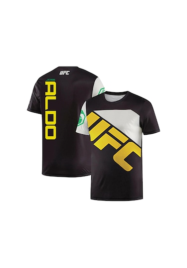 Ufc Boks Tişört - Nefes Alabilen, Modaya Uygun, Çabuk Kuruyan Erkek Spor Kısa Kollublackerkek Black