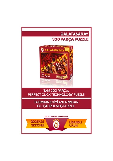 Galatasaray Takım 2025/26 300 Parça Puzzle