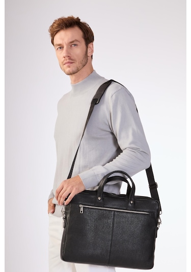 Dufy %100 Pamuk Düz Erkek Triko - Slim Fit Gri