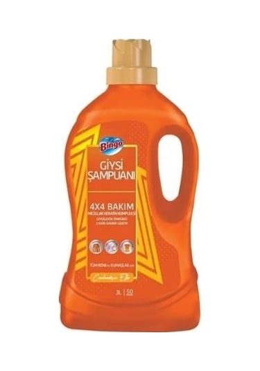 Bingo Giysi Şampuanı Canlandırıcı Etki 3 L