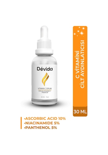 Devida C Vitamin Cilt Aydınlatıcı Ton Eşitleyici Premium Serum Citréa Series A240