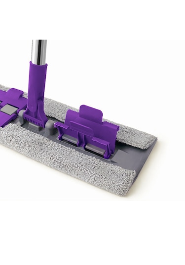 Pony Mandallı Mop Mikrofiber Yüzey Temizlik Seti