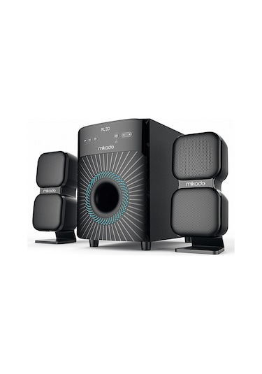 Mikado MD-360BT 2+1 38 W BT/AUX/USB/FM/LED Ekran Multimedya Hoparlör