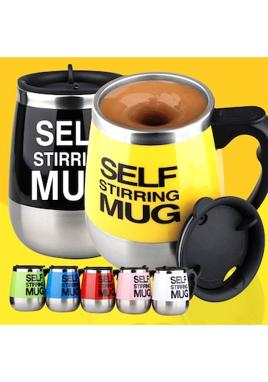 Ximistore9 Otomatik Karıştırıcı 400ml Kupa - Çay Kahve Süt İçin Elektrikli, Yemek Grubu Çelik, Pembe, Sponsorsuz Hediyelik Diğer