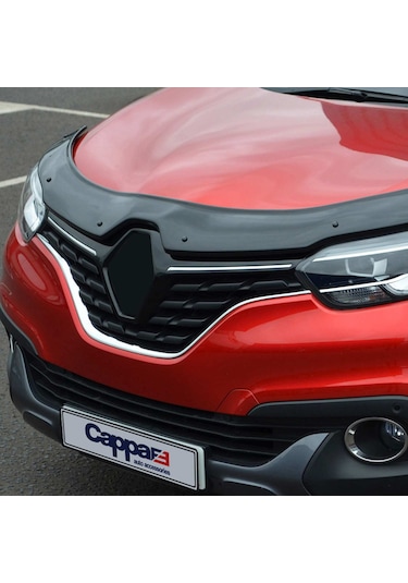 Cappafe Renault Kadjar Ön Kaput Koruma Rüzgarlık 4Mm Abs 12-20