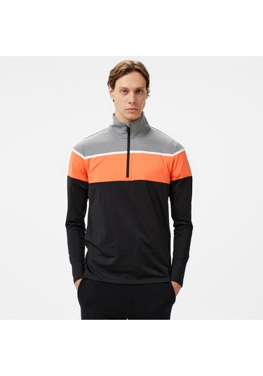 Mc Kinley Diego Iı Half Zipped Erkek Siyah/turuncu Üst 429260 Siyah