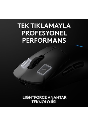 Logitech 910-007296 Pro 2 Lightspeed Kablosuz Oyuncu Mouse