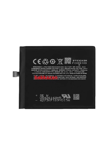 Meizu Pro6 / Bt53 2560 Mah Batarya Pil