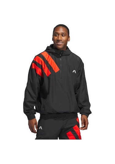 Adidas Erkek Siyah Ceket Anted Anorak Jc8782 Siyah