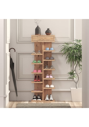 Mbes Mobilya Atlantik Çam Ayakkabılık Atlantik - Çam