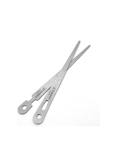 Ebitda Yemek İçin Maşalar - Çok Amaçlı Barbekü Maşası - Kamp Maşası - Ekmek Maşası - Ti Metal Mutfak Maşası - Çıkarılabilir - Taşınabilir - Sağlıklı Ve Çevre Dostu Çubuklar - Çok Renkli Çok Renkli