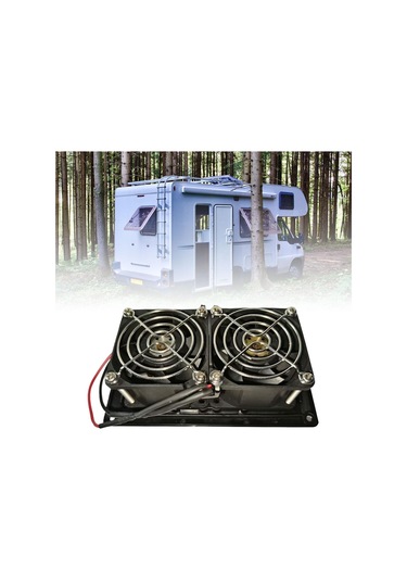 Homyl Yat Römorku Için 12v Rv Yan Havalandırma Fanı Egzoz