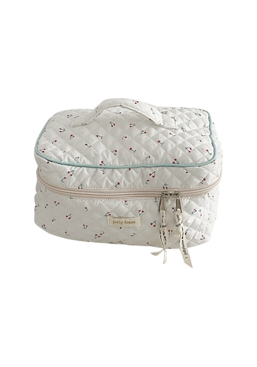 Moveevo Yıkama Çantası Büyük Kapasiteli Saklama Çantası Kozmetik Kadın Seyahat Organizatörü Taşınabilir Makyaj Çantaları