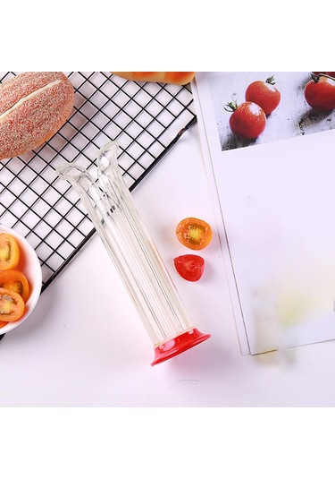 Suntek Küçük Domates Dilimleme Çok Fonksiyonlu Meyve Kesici Çok Renkli Diğer
