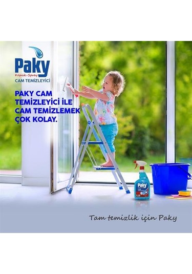 Paky Cam Temizlik Köpüğü Trigger Sprey 2 x 1 L