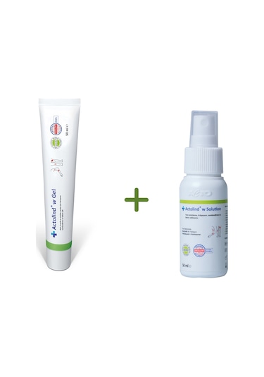 Actolind Yara Bakım Jeli 50 ML + Yara Bakım Solüsyonu 50 ML