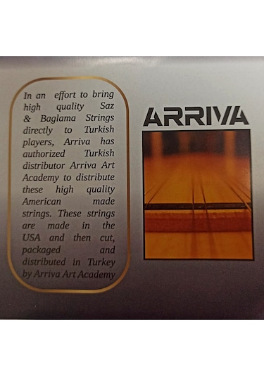 Arriva 0,18 Kısa Sap Profesyonel Bağlama Teli Takımı
