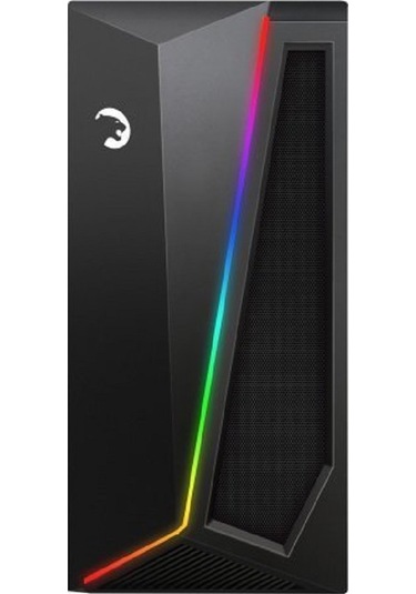 Gamepower Dark Side 1X120Mm Argb Fan Argb Led Bar Temperli Kasa