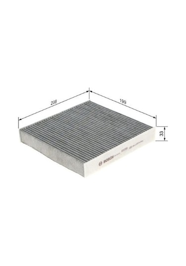 Nissan Qashqai 1.3 2021-2024 Bosch Karbonlu Polen Filtresi