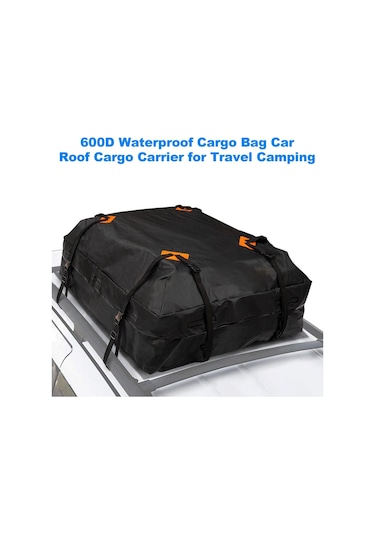 Jms Seyahat İçin Su Geçirmez Araba Çatı Kargo Bagaj Çantası