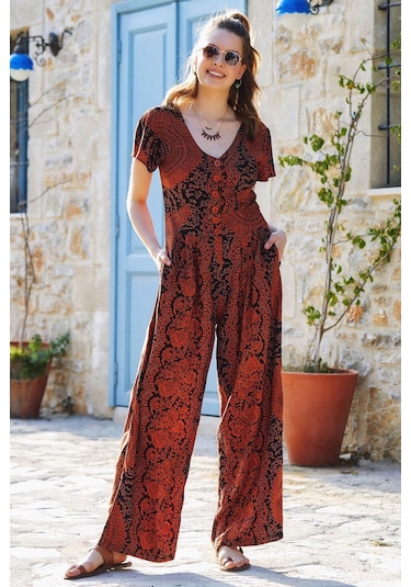 Yarım Kollu Bohem Tulum 001