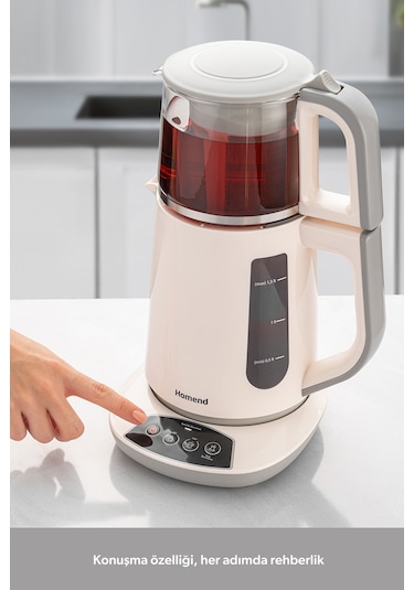 Homend Royaltea 1757H Konuşan Çay Makinesi