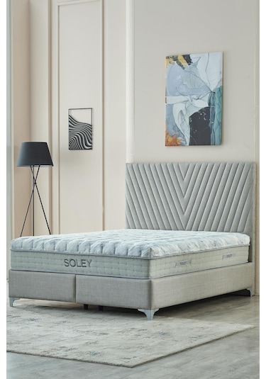 Soley Napoly Full Ortopedik Paket Yaylı Hipersoft Yatak