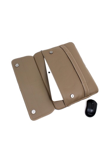 Unisex Vizon 12 & 13 Inç, Evrak Laptop Ve Dosya Çantası Vizon