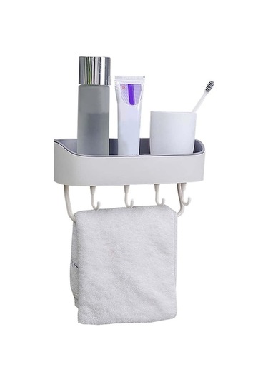 Ankatek Tutucu, Telefonu Sones Şampuan Rafı Monte Matkapsız Duvara Duş Cep Boyut: Banyo 26x10x6cm My Diğer Diğer