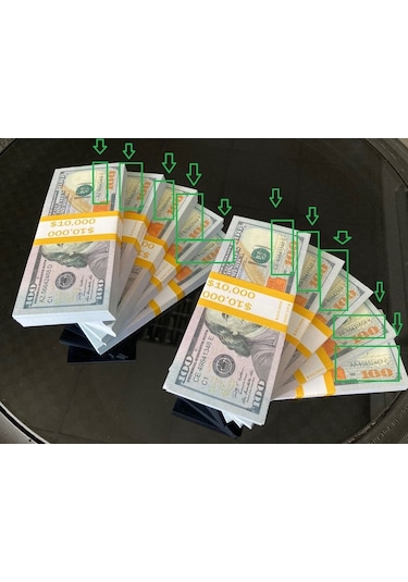 Aykar 300 Adet 100 Dolar Geçersiz Dizi Film Video Tiktok Çekimi İçin