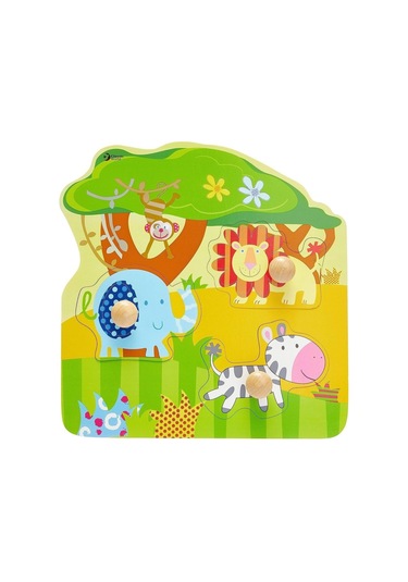 Calimera Toys Ahşap Bultak Orman Hayvanları Puzzle