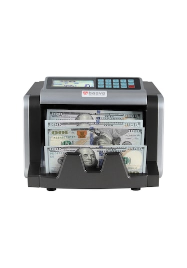 Baove GB7200B Karışık Para Sayma Makinesi - Sahte  Para Yakalama - TL, Euro, Usd + Müşteri Ekranı