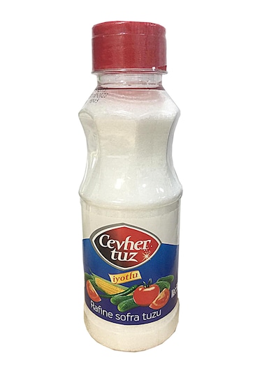 Cevher Tuz İyotlu Rafine Sofra Tuzu Tuzluklu 500 G