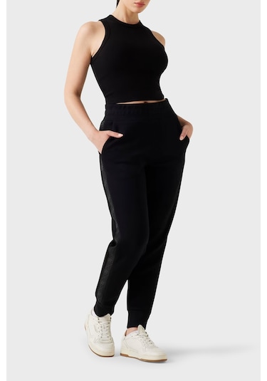 Guess Bayan Pantolon W5yb11 Kbye2 Jblk Siyah Siyah