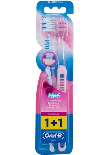 Oral-B Sensiclean Precision Gum Care 1+1 Extra Soft Diş Fırçası