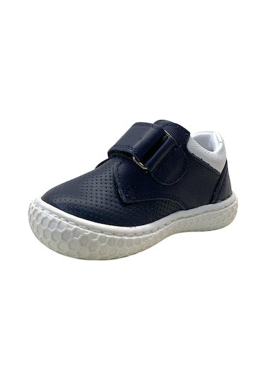 245 Bebek Deri İlk Adım Sneaker Lacivert