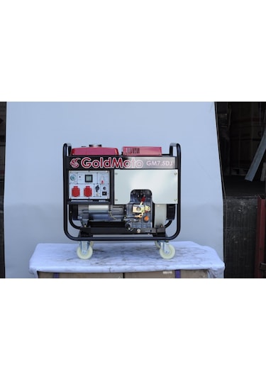 Goldmoto GM7.5DJ 6.9KVA Monofaze Marşlı Dizel Jeneratör