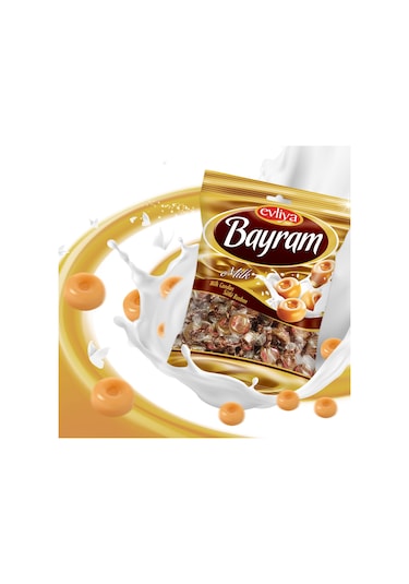 Evliya Şekerleme Bayram Sütlü Bonbon Şeker 350 G