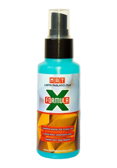 Formulax Mat Lastik Parlartıcı 250ml Mavi
