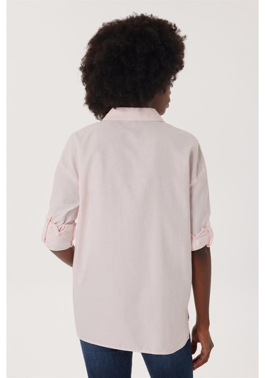 Lee Cooper Mındy Kadın Dokuma Gömlek A Pembe 16096 A Pembe Açık Pembe