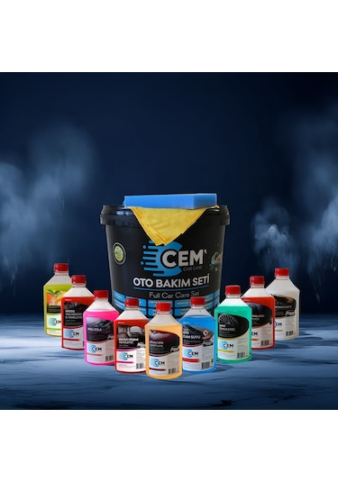 Cem Full Oto Bakım Seti 12 Parça