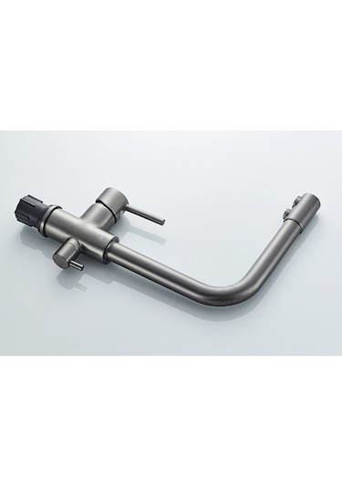 Mutfak Eviye Bataryası Dual Flow Aritma Çikişli Antrasit Gri