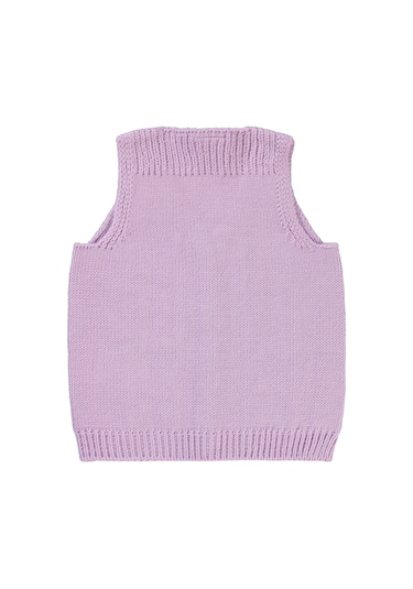 Civil Baby Bebek Triko Yelek 3-18 Ay Lila 44821301023w1-4 Lila