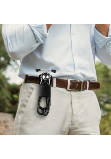 Suntek Stetoskop Kalça Tutucu Taşınabilir Düzenleyici Pu Deri Siyah