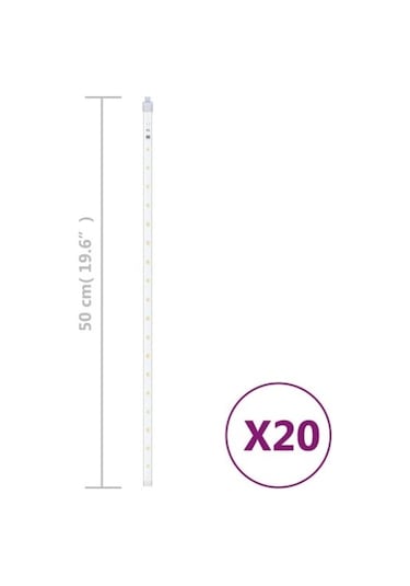 3.2m Meteor Led Gün Işığı Sarı