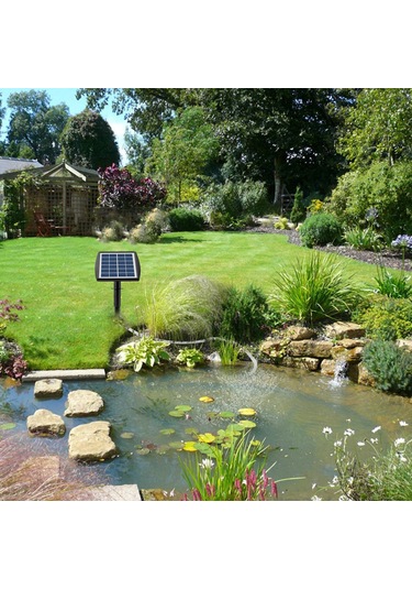 Xindoker Güneş Enerjili Oksijen Pompası - Akvaryum, Havuz Ve Bahçeler İçin 6v 2w Taşınabilir Şarjlı Model