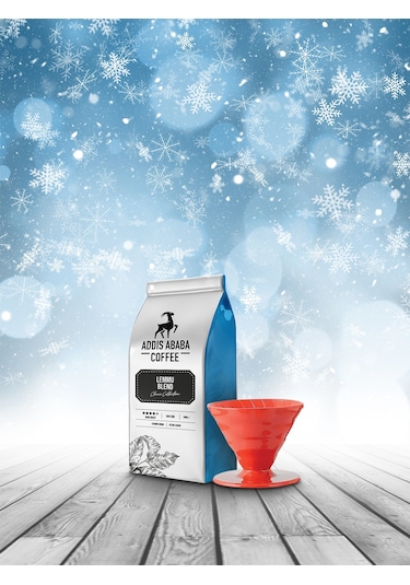 Addıs Ababa Lemmu Blend Filtre Kahve 1 KG + V60 Dripper