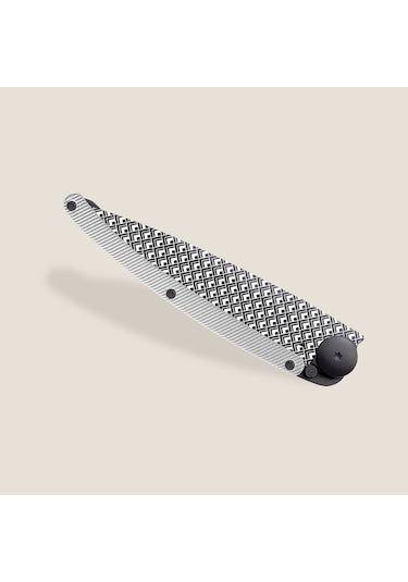 Deejo Kamp 37g, Light Grey Aluminium / Quadratic Beyaz