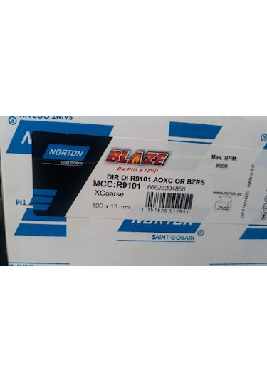 Norton Saint-gobain Boya Kazıma Diski Turuncu Disk 1 Adet